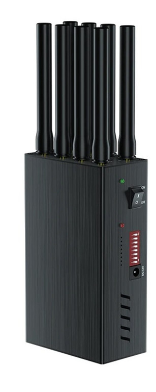ZAGŁUSZACZ zagłuszarka 2G 3G 4G 5G 5,8G WIFI VHF UHF GSM LTE jammer 10 anten 12W (11)