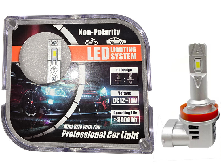 ŻARÓWKI LED H11 bez adapterów 12000LM CANBUS IDEALNIE DOPASOWANE RETROFIT (7)