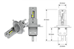 ŻARÓWKI LED H4 1 DO 1 12000LM CANBUS IDEALNIE DOPASOWANE RETROFIT (9)