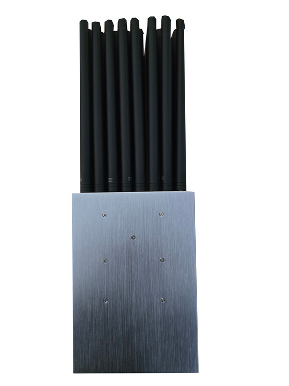 ZAGŁUSZACZ 2G 3G 4G 5G 5,8G 2.4G WIFI VHF UHF GSM LTE jammer 24 anteny 24W zagłuszarka profesjonalny (2)