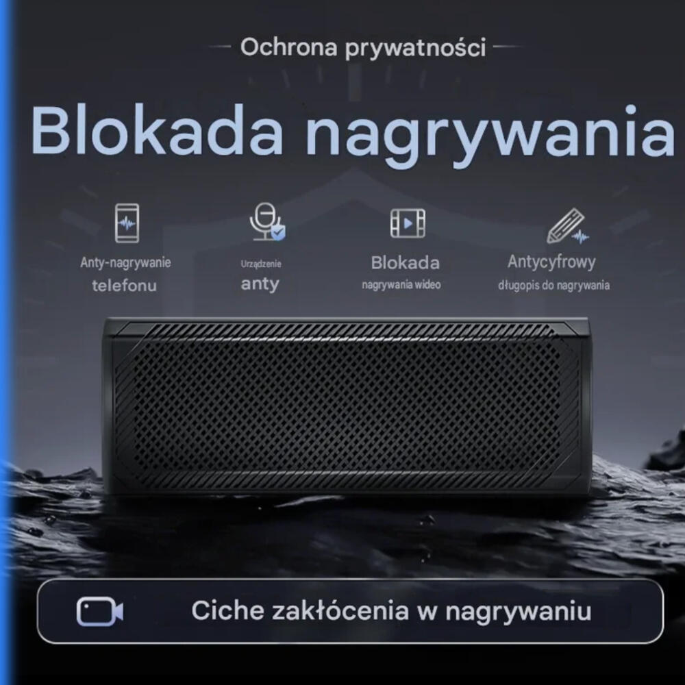 Profesjonalny zagłuszacz podsłuchów telefonów dyktafonów anty nagrywanie biały szum (10)