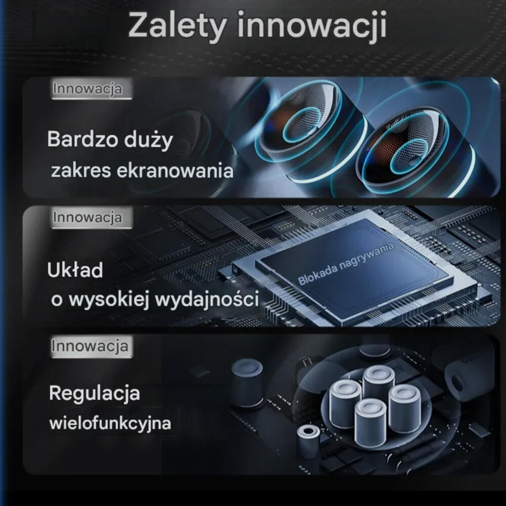 Profesjonalny zagłuszacz podsłuchów telefonów dyktafonów anty nagrywanie biały szum (11)